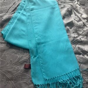 Elegant Turquoise Scarf